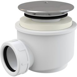 Zuhanytálca szifon, AlcaPlast króm A47CR-60