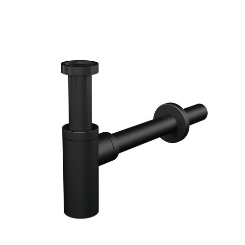 Mosdószifon, AlcaPlast Design matt-fekete A400BLACK