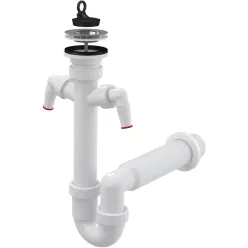 Mosogató szifon, AlcaPlast csőszifon A820-DN50