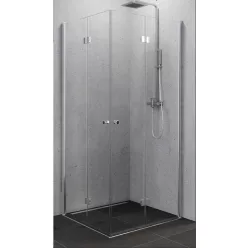   Zuhanykabin, Roltechnik New Trendy Superia króm harmonika ajtóval 90x90 K-0589