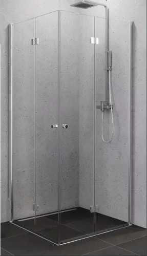 Zuhanykabin, Roltechnik New Trendy Superia króm harmonika ajtóval 90x90 K-0589