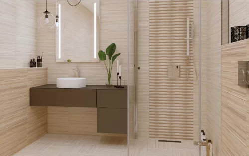 Csempe, Zalakerámia Couche Barna 20x60 ZAL-ZBD62096