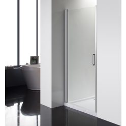   Zuhanyajtó, Aqualife HX-109T nyíló 90x190 chrome profil átlátszó üveg