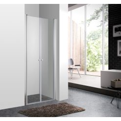 Zuhanyajtó, Aqualife HX-109T 2 ajtós 80x190 matt üveg