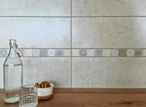 Csempe, Zalakerámia CONCRETO LIGHT GREY 20X50 ZAL-ZBD53072