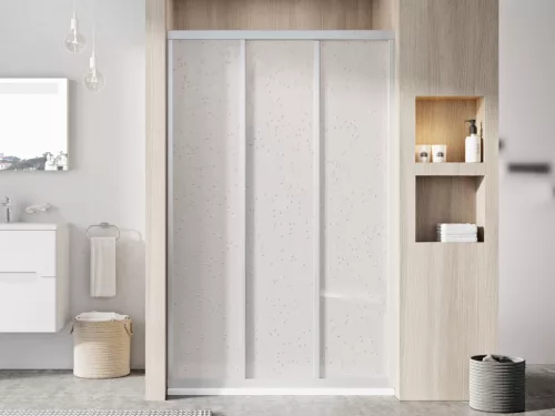 Zuhanyajtó, Ravak Supernova ASDP3-80 198 szatén+ Pearl polisztirén 00V40UR211