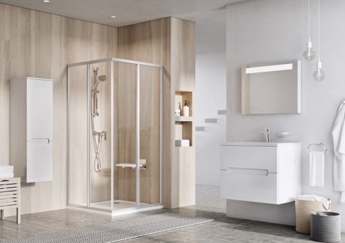 Zuhanykabin, Ravak Supernova SRV2-80 195 S fehér+Pearl polisztirén 14V401O211