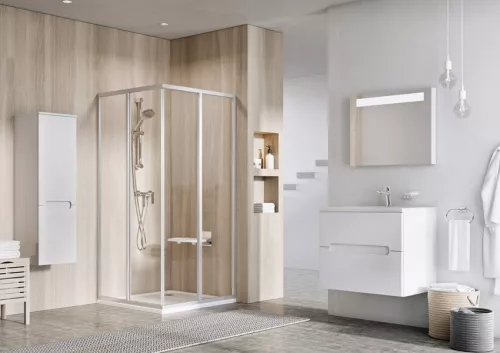 Zuhanykabin, Ravak Supernova SRV2-100 195 S fehér+Pearl polisztirén 14VA01O211