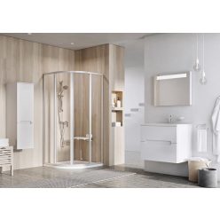   Zuhanykabin, Ravak Supernova SKCP4-90 195 fehér+Pearl polisztirén 3117O10211