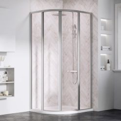   Zuhanykabin, Ravak Supernova SKCP4-90 195 szatén+Pearl polisztirén 3117OU0211