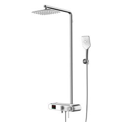   Zuhany csaptelep, Wellis Imber intelligens termosztátos zuhanyoszlop 160x50x38 ACS0305