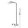 Zuhany csaptelep, Wellis Imber intelligens termosztátos zuhanyoszlop 160x50x38 ACS0305