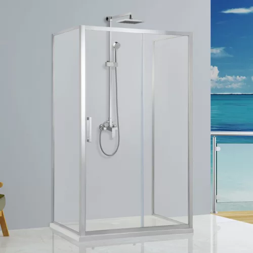 Fix fal, Wellis Premier fix oldalfal zuhanyfalhoz 90cm - Easy Clean bevonattal WC00518