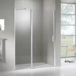   Zuhanyajtó, Wellis Pure 120 nyílóajtós zuhanyfal Easy Clean bevonattal WC00521