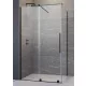 Zuhanykabin, Radaway Furo Black KDJ 110x100 balos zuhanykabin