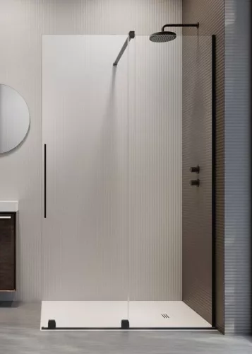 Walk-in, Radaway Furo Black Walk-in 110 jobbos