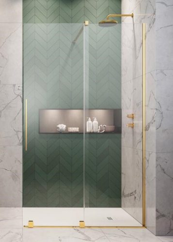 Walk-in, Radaway Furo Gold Walk-in 130 jobbos