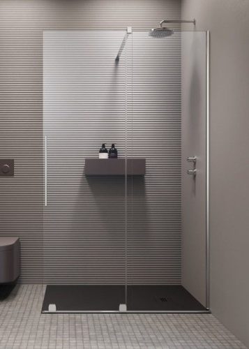 Walk-in, Radaway Furo Króm Walk-in 100 jobbos