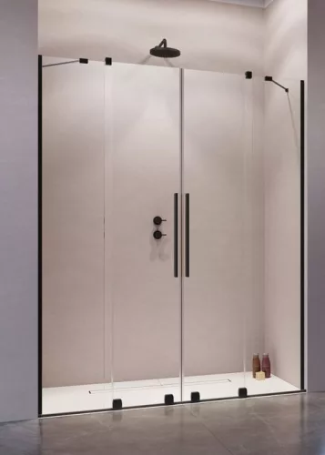 Zuhanyajtó, Radaway Furo Black DWD zuhanyajtó 180