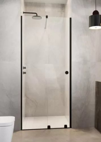 Zuhanyajtó, Radaway Furo Black DWJ RH 90 zuhanyajtó balos