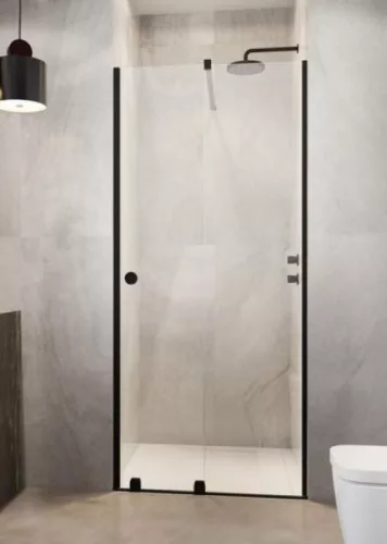 Zuhanyajtó, Radaway Furo Black DWJ RH 100 zuhanyajtó jobbos