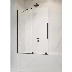   Kádparaván, Radaway Furo Black PND II 120 kádparaván balos