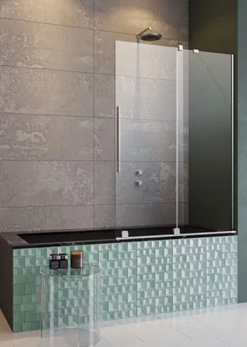 Kádparaván, Radaway Furo Króm PND II 120 kádparaván jobbos