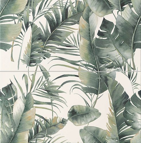 Dekorcsempe, Arte Burano Green 2 Elements Decor 61,8x60,8 dekorcsempe ART-61X60 BUG2