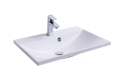 Mosdó, Ravak Flat 600 mosdó (fehér) nyílással XJP01160000