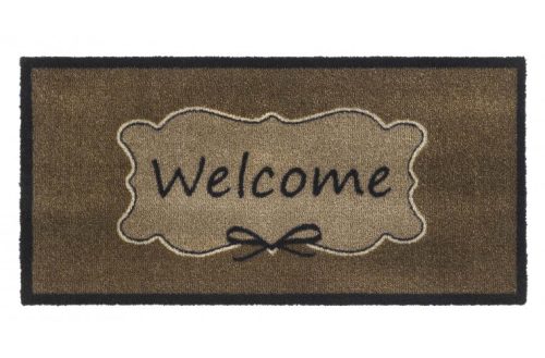 Lábtörlő, Vision Welcome bow taupe 40x80