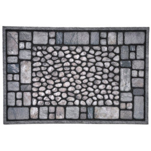 Lábtörlő, Ecomat MP St.Croix grey 40x60