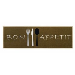 Lábtörlő, Cook&Wash bon appetit brown 50x150