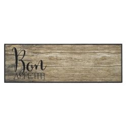Lábtörlő, Cook&Wash Wood bon appetit 50x150