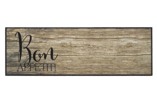 Lábtörlő, Cook&Wash Wood bon appetit 50x150