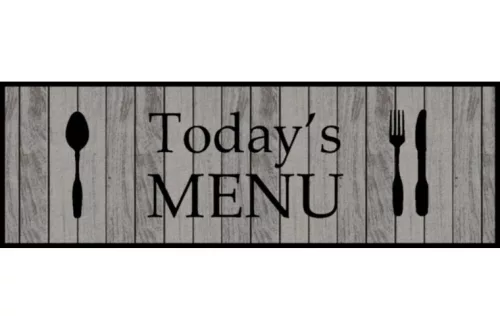 Lábtörlő, Cook&Wash todays menu 50x150