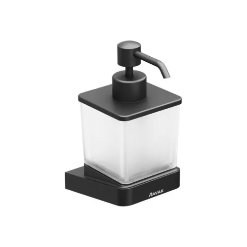 Szappanadagoló, Ravak Fekete színű szappanadagoló 10 black X07P559