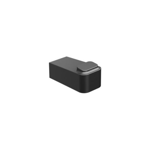 Fogas, Ravak Fekete színű fogas akasztóval 10 black X07P555