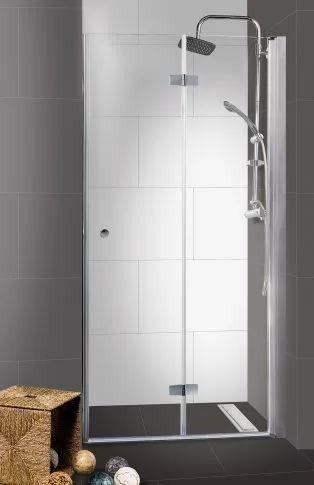 Zuhanyajtó, Sanotechnik SANOFLEX DUET csuklóajtó (M12101FR) jobbos