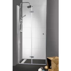   Zuhanyajtó, Sanotechnik SANOFLEX DUET csuklóajtó (M1280FL) balos
