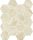 Dekorlap, Paradyz Classica Sunlight Stone Beige Hexagon mozaika 22x25,5cm