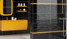 Csempe, Paradyz Classica Synergy Nero Struktura A 30x60cm
