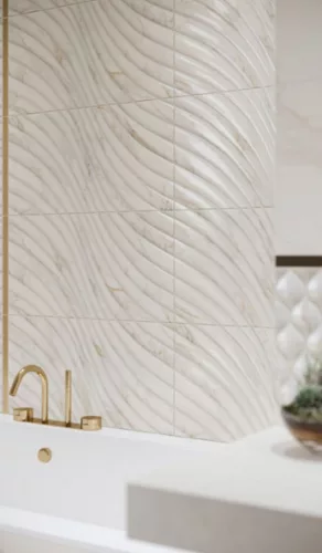 Csempe, Paradyz Classica Bliss Gold Struktura Polysk 30x60cm
