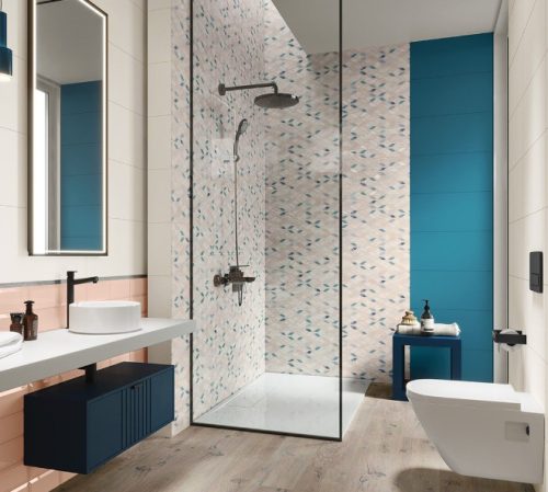 Csempe, Paradyz Classica Happiness Azure Mat 30x60cm