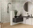 Csempe, Paradyz Classica Hope Grey Polysk Dekor 30x60cm