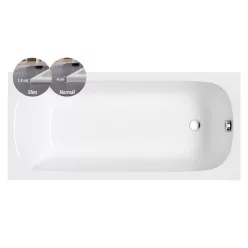 Kád, M-Acryl Mira Slim 170x75