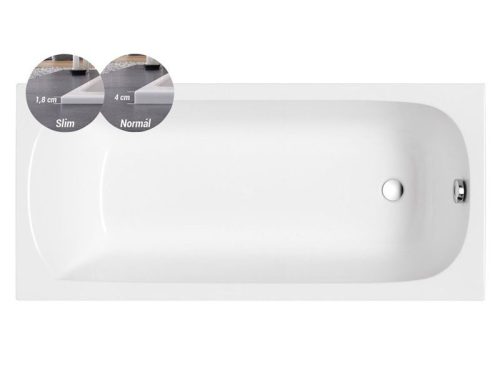 Kád, M-Acryl Mira Slim 170x75