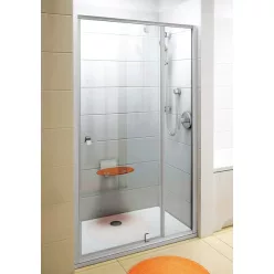 Zuhanyajtó, Ravak Pivot PDOP2-100 fehér/króm 03GA0100Z1