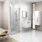 Zuhanyajtó, Ravak Chrome CSD1-80 fehér 0QV40100Z1