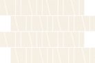 Csempe, Cersanit Zambezi Ivory Trapez Mosaic Matt 20x29,9
