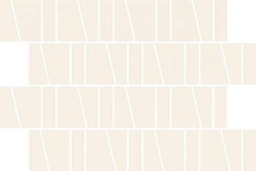 Csempe, Cersanit Zambezi Ivory Trapez Mosaic Matt 20x29,9